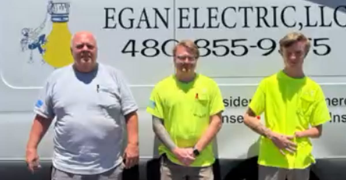 The Egan Electric family of licensed electricians based in Payson, Arizona